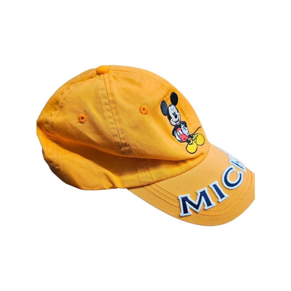 Disney Orange Mickey Mouse Hat Embroidered - Picture 5 of 8